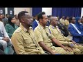 Taliyaha Booliska Gen. Asad oo faahfaahin ka bixiyey muhiimadda tababar loo soo xiray saraakiil ....