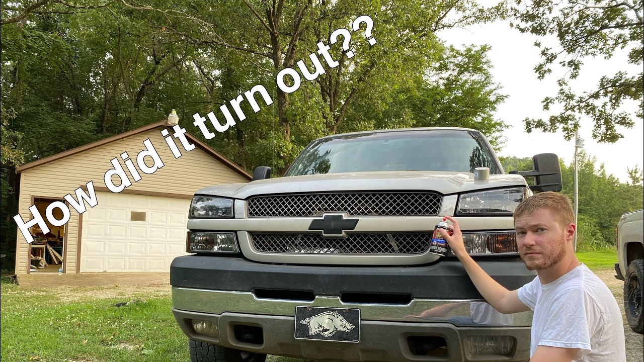 Color Matching Silverado Grill (DIY) YouTube