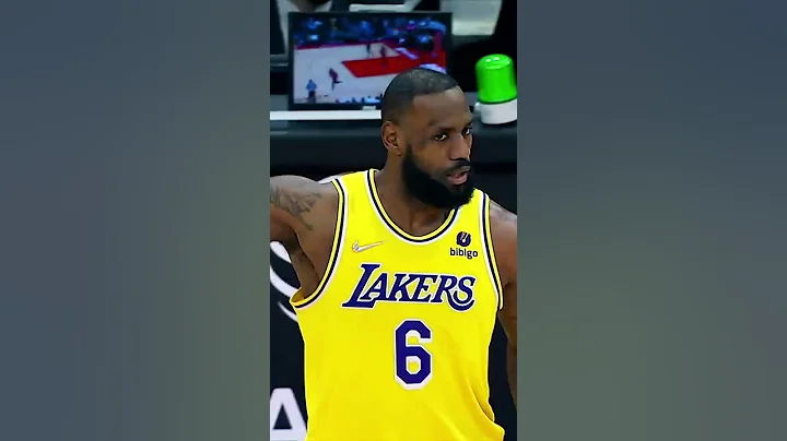 The ageless LeBron James 👑 HBD #shorts