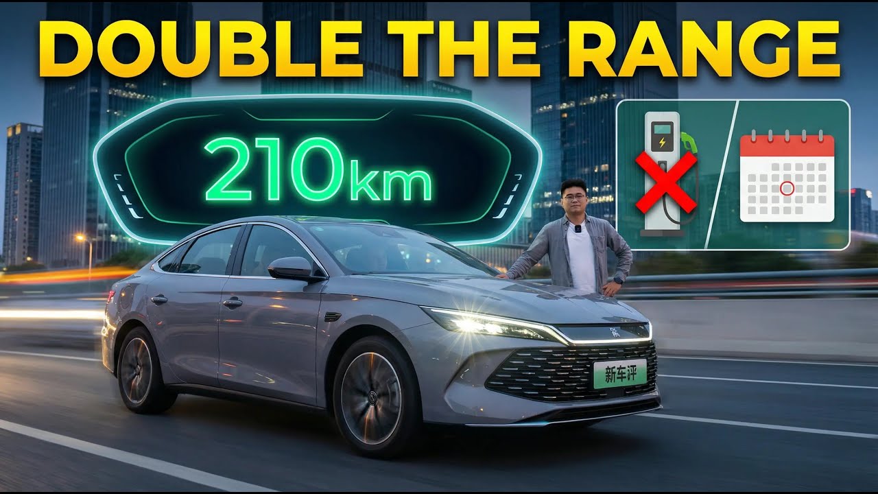 Once-a-Week Charging is Here! 2026 Qin L DM-i: 210km EV Range Review.