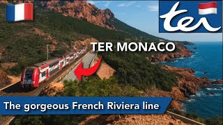 The most STUNNING line of the French Riviera, Saint-Raphaël to Nice with SNCF