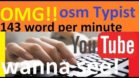 Fastest Typist: Ultimate Typing Championship Final 2010 By Any Keyboard// by Just Videos