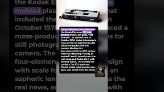 This Kodak Ektramax 110 Used Three Plastic Lens Elements #shorts #cameras #photography