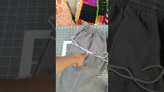 Diy NO SEW Fringe Joggers