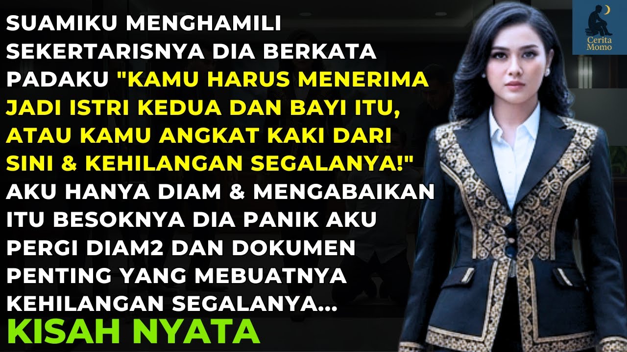 HAMILI SEKRETARIS & USIR ISTRI, SUAMI TAK SADAR DIA CUMA NUMPANG! AKHIRNYA MENYEDIHKAN