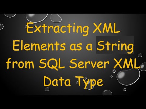 Extracting XML Elements