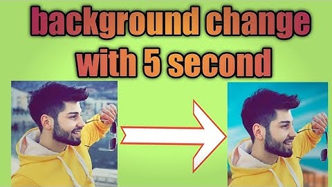 How to change photos background easy with 5 second||Haroon Technical info