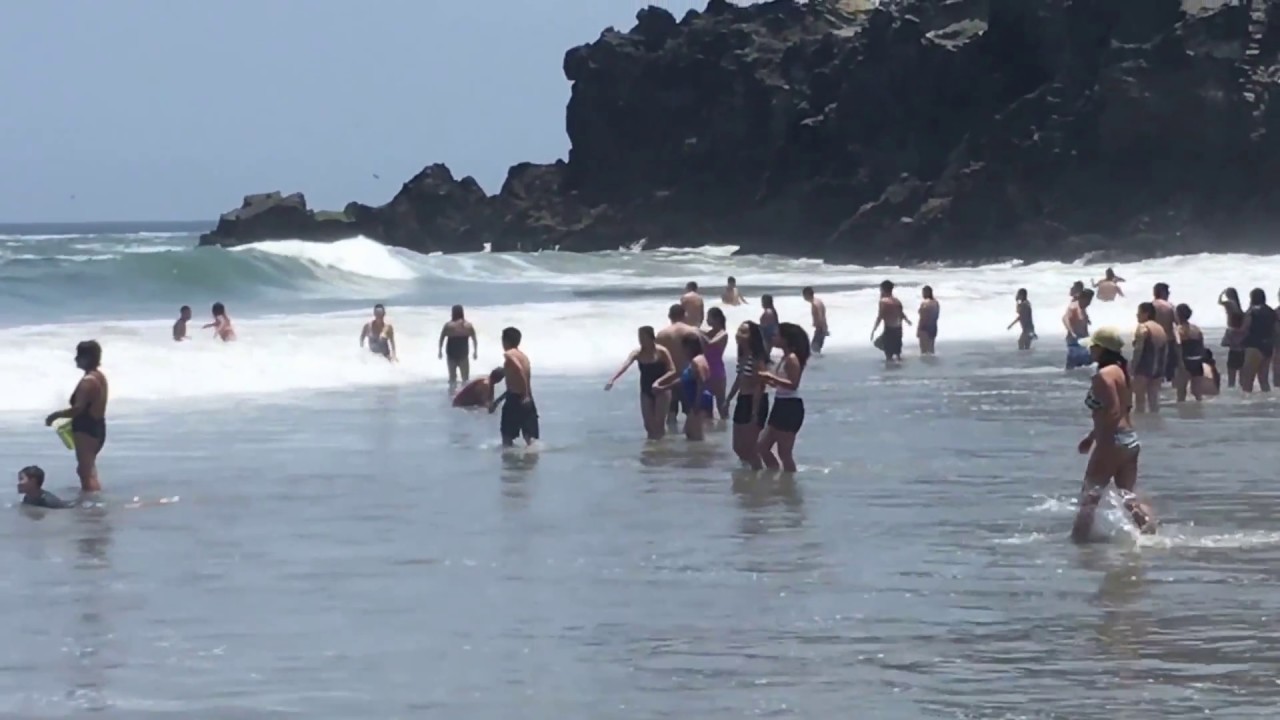 Santa Maria Beach near Lima, Peru YouTube