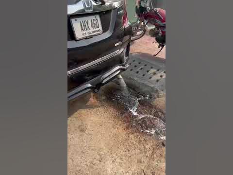 HONDA fit catalytic converter cleaning process #mechanic #automobile #