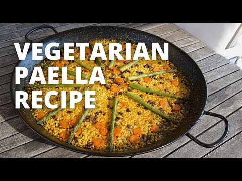 How To Make Vegetarian Paella // Recipe for Vegetarian Paella
