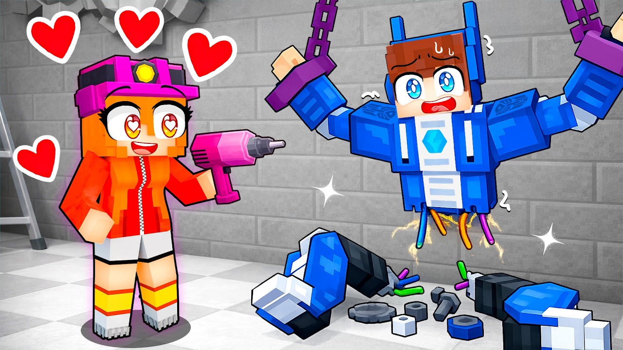 Majki ZOSTAJE ROBOTEM w Minecraft!