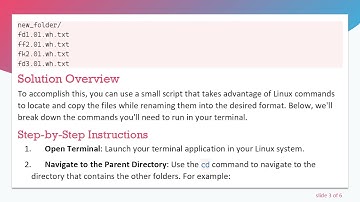How to Easily Extract Files with the Same Name from Different Directories in Linux