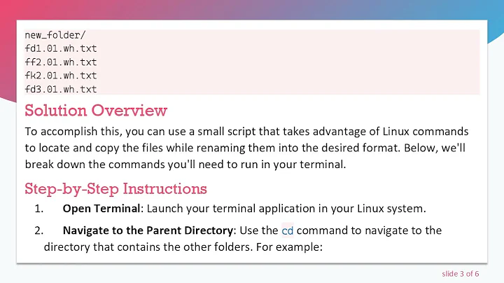 How to Easily Extract Files with the Same Name from Different Directories in Linux