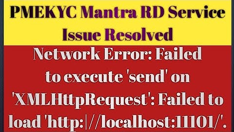 Network Error: Failed to execute 