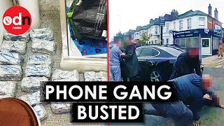 Footage Reveals How Police Cracked Uks Largest Phone Theft Gang