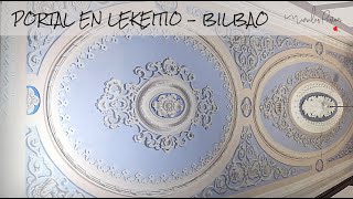 Mural pintado en un edificio en Lekeitio (Vizcaya)