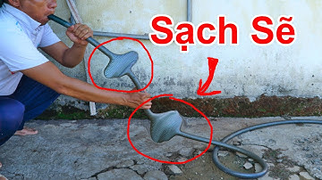 Cách Thông Rửa Đường Ống Nước Bị Dơ , Nhiễm Phèn , Tắc Đơn Giản / Mẹo Làm Sạch Đường Ống Nước Dơ