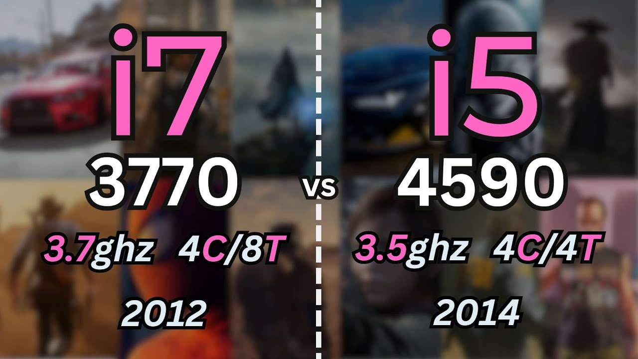 i7 3770 vs i5 4590 Tested in 11 Games (2024) | 1080p - YouTube