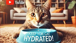 If you do this your cat will start drinking twice as much water