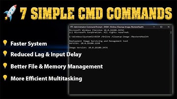 Speed Up Your PC Instantly with 7 Simple CMD Commands!