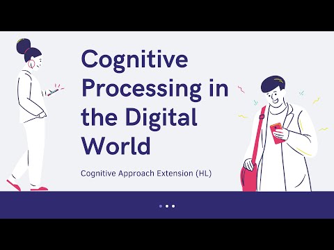 Influence Of Digital Technology On Cognitive Processes - Video Lecture 1