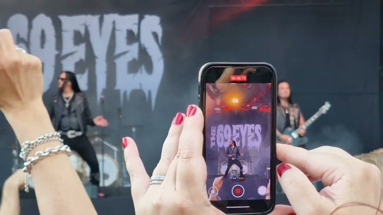 The 69 EYES Dance D'Amour Kuopio rock 2025 live