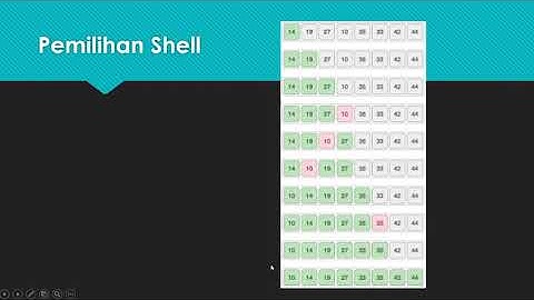 Algoritma Pemrograman (Shell Sort pada Python)