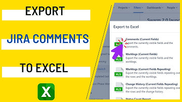 Export Jira Cloud comments to Excel