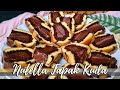 Nutella tapak kuda  resepi kek tapak kuda  nutella horseshoe cake  swiss roll cake  rahiza dorah