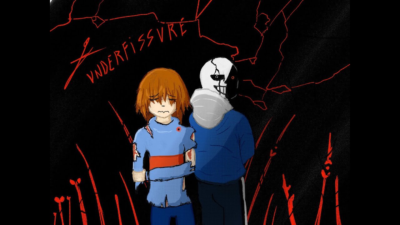 Undertale reaccionando a Fissure Sans - YouTube