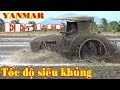 Tốc độ siêu khủng của máy cày YANMAR EF514T đang trục đất