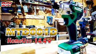 【DIY】マキタ14.4ｖ MTD001D インパクトドライバー makita 　プロ用10.8ｖTD111とも比較してみました