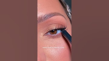 The only eye makeup look you need for everyday soft glam looks ✨✨ #makeup #eyeshadowtutorial