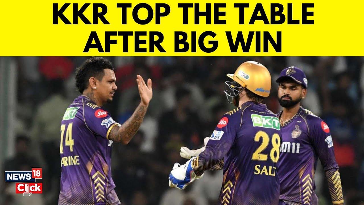 KKR Surges to the Top: IPL 2024 Points Table Updates |  Kolkata vs Lucknow IPL | Cricket News | N18V