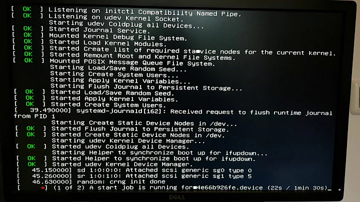 Booting Debian Linux (without GUI installed) on Falcon