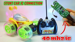 how to connection RC car IC l 40mhz car IC repairing @MrBeast2 @MRINDIANHACKER