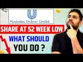 Hindustan unilever share review  hindustan unilever at 52 week low  hul share analysis