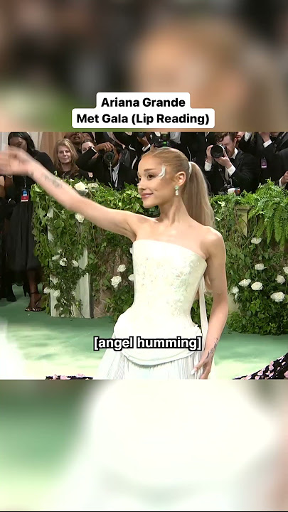 Ariana Grande wore WHAT at the Met Gala?! 😳