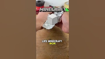 Day 1 of building a real life Minecraft Block until Mojang tells me to stop! #foil #minecraft