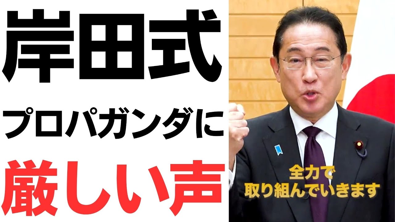 首相官邸の広報広告と政府発信を扱う動画のサムネイル