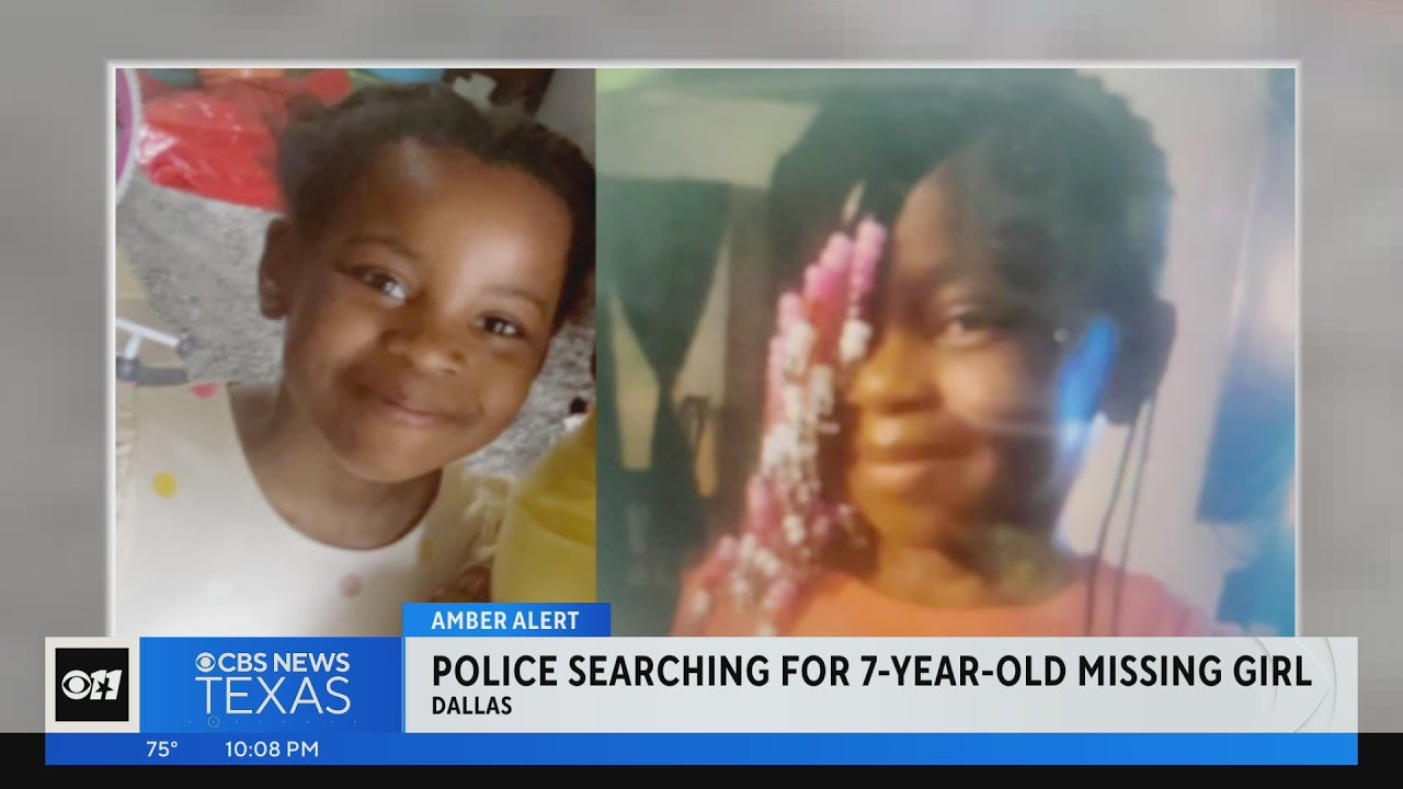 AMBER Alert issued for missing 7-year-old girl out of Dallas - YouTube