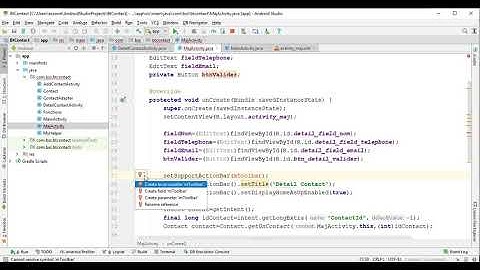 9  Appeler |Création d