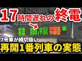 【1000分遅れ】終着駅42時着!17時間以上遅れ夕方まで不通だったJR宇都宮線運転再開の瞬間!架線断線で新幹線振替も!? #JR東日本 #宇都宮線 #湘南新宿ライン #東北新幹線 #振替輸送