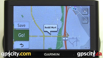 Create a Route with More Than One Point in the Garmin nuvi 54lm with GPS City