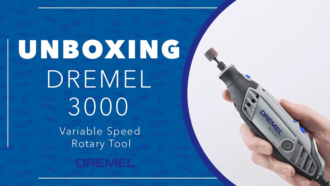 Dremel 3000 Variable-Speed Rotary Tool Kit (3000-1/25H)