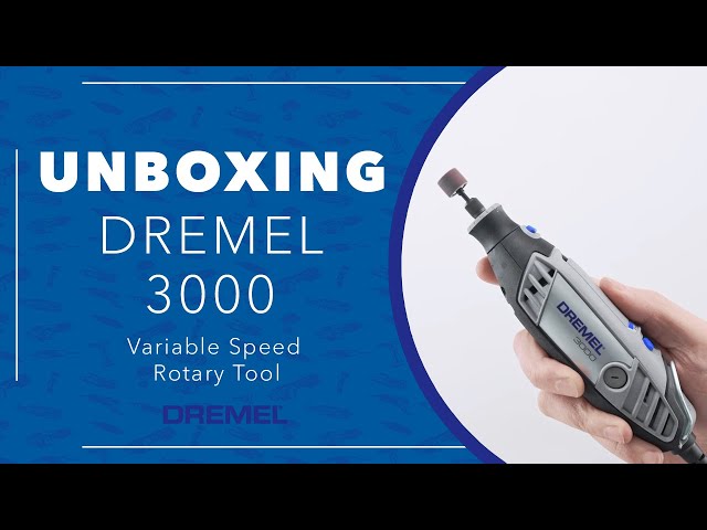UNBOXING: Dremel 3000 Variable Speed Rotary Tool 