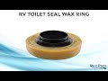 RV Toilet Seal Wax Ring