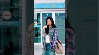 혜리 공항 패션 실물 느낌