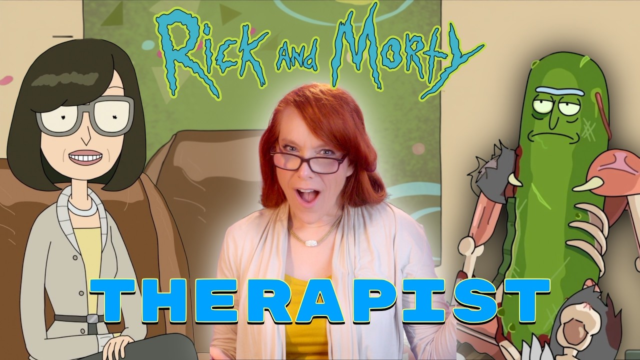 What Pickle Rick Teaches Us About Therapy (FIRST TIME WATCHING)