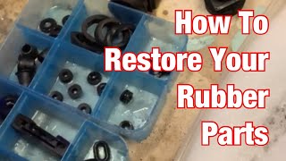 How To Restore Rubber Parts-Vintage Motorcycle Restoration Project: Part 61